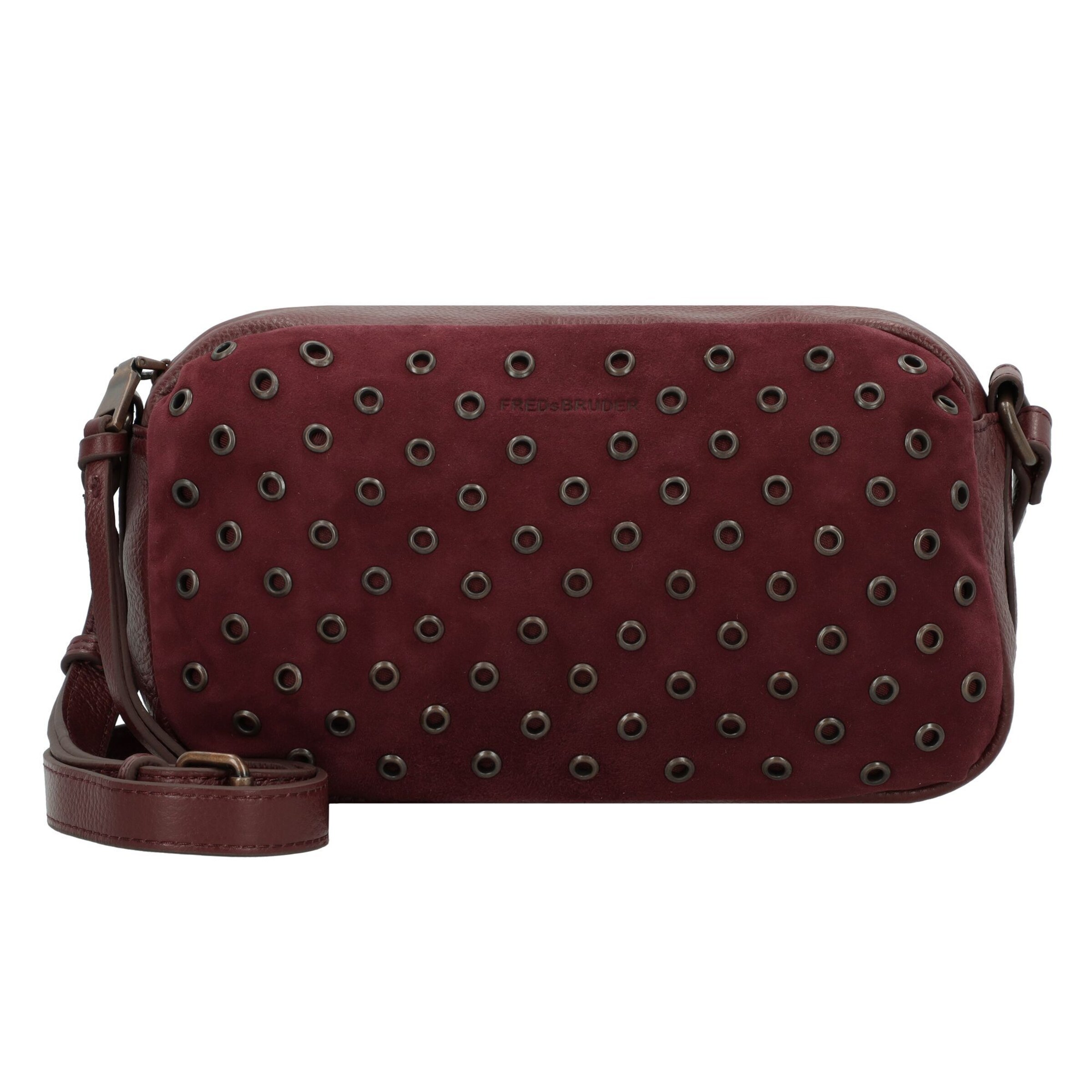 FREDsBRUDER Umhängetasche 'Hey You Rock' in Rot: Vorderseite