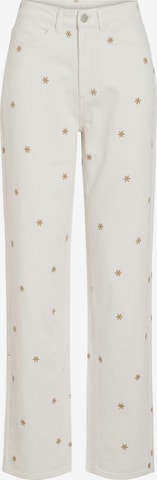 VILA regular Jeans 'VIKelly' i hvid: forside