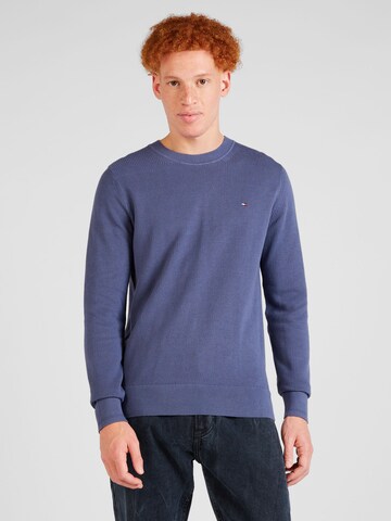 Pull-over TOMMY HILFIGER en bleu : devant