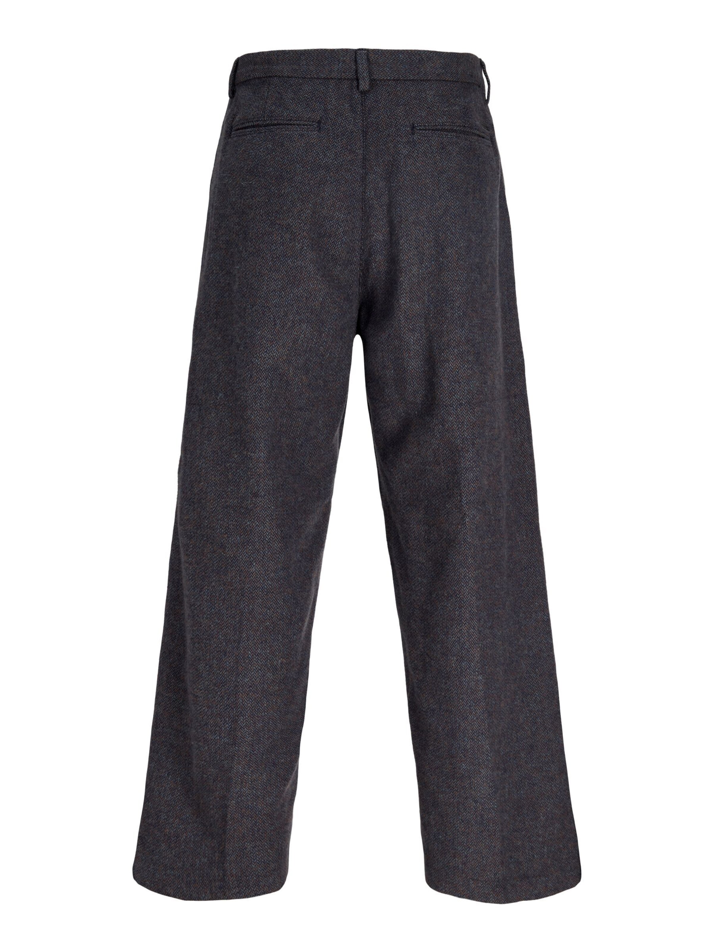 regular Pantaloni con piega frontale 'JJ' di JACK & JONES in grigio