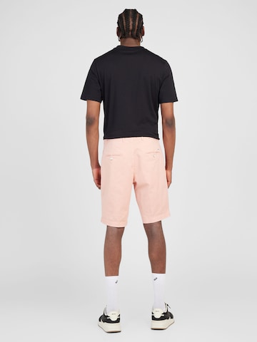 BOSS Black - Regular Calças chino em rosa