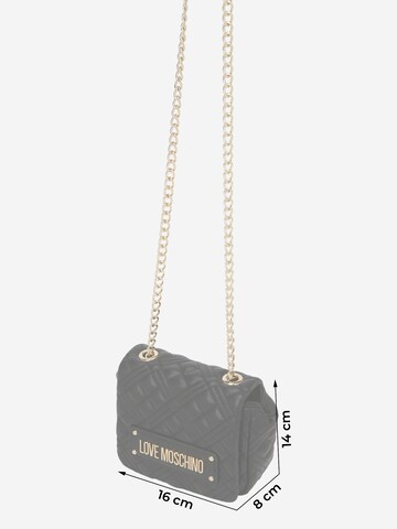 Sac à bandoulière Love Moschino en noir