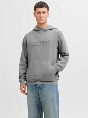 Sweat-shirt JACK & JONES en gris : devant