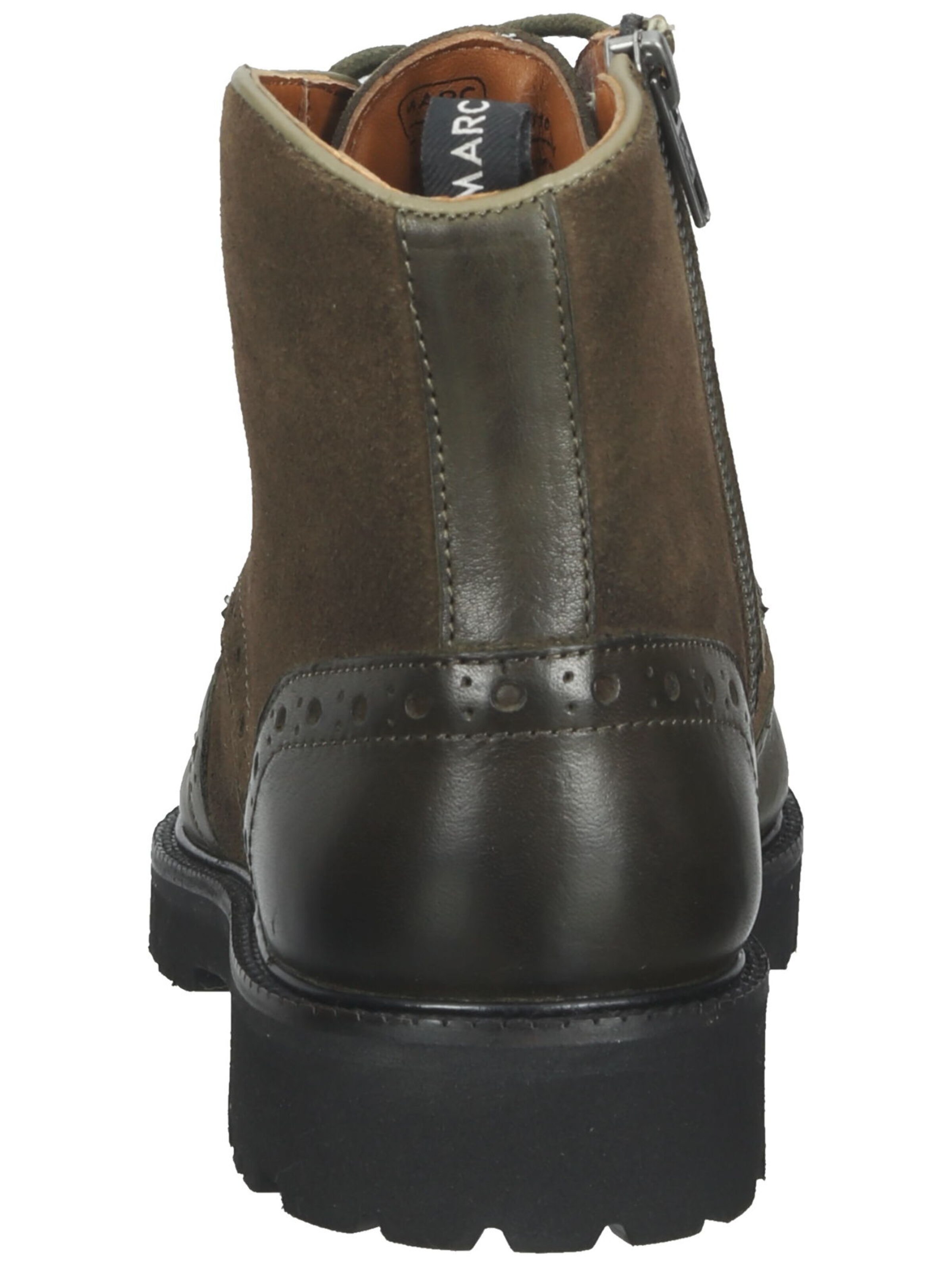 Männer Boots & Stiefel Marc Shoes Schnürboots in Oliv - PD49569