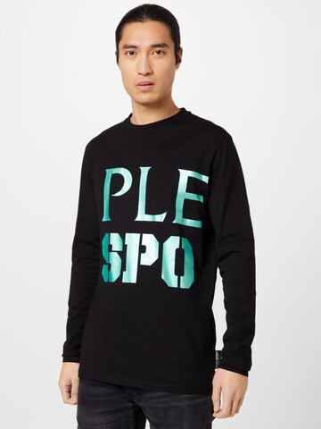 Plein Sport Shirt in Black: front