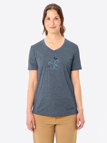 VAUDE Funktionsshirt 'Skomer III' in Blau: Vorderseite