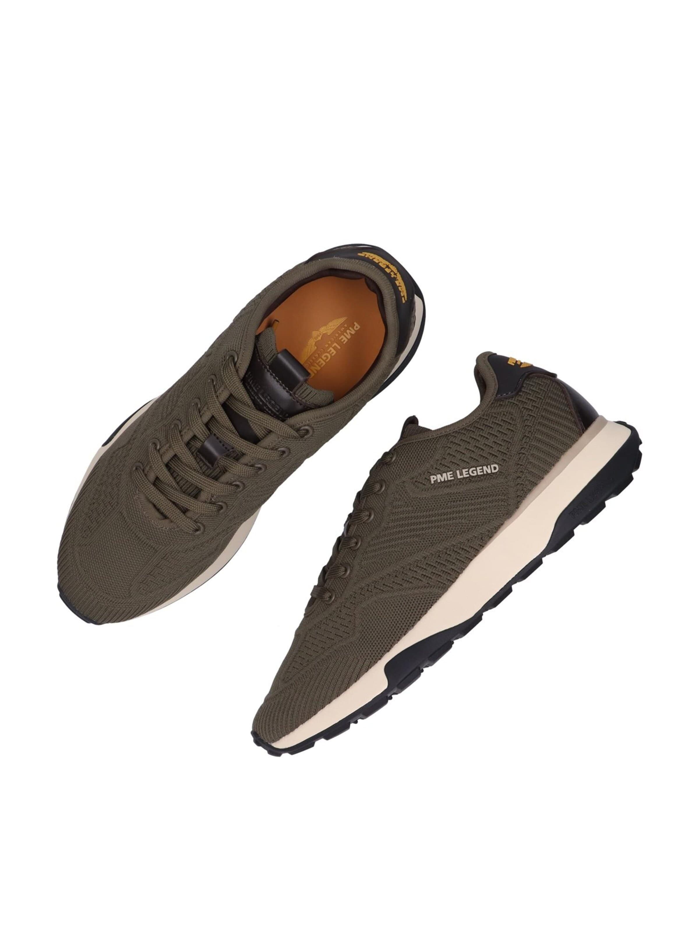 PME Legend Låg sneaker 'Latch sneaker in 3D knit' i grön