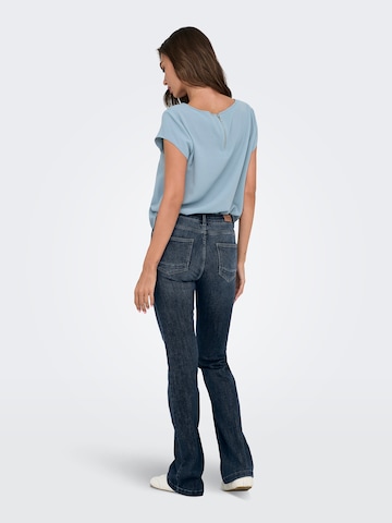 évasé Jean 'ONLPOWER' ONLY en bleu