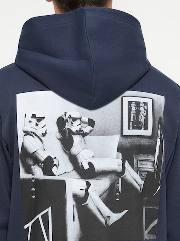 Only & Sons Sweatshirt 'ONSSTORMTROOPER' in Blue