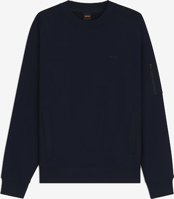 BOSS Sweatshirt in Blue: front