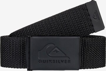 QUIKSILVER Gürtel in Schwarz: predná strana