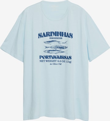 s.Oliver Men Big Sizes T-Shirt in Blau: Vorderseite