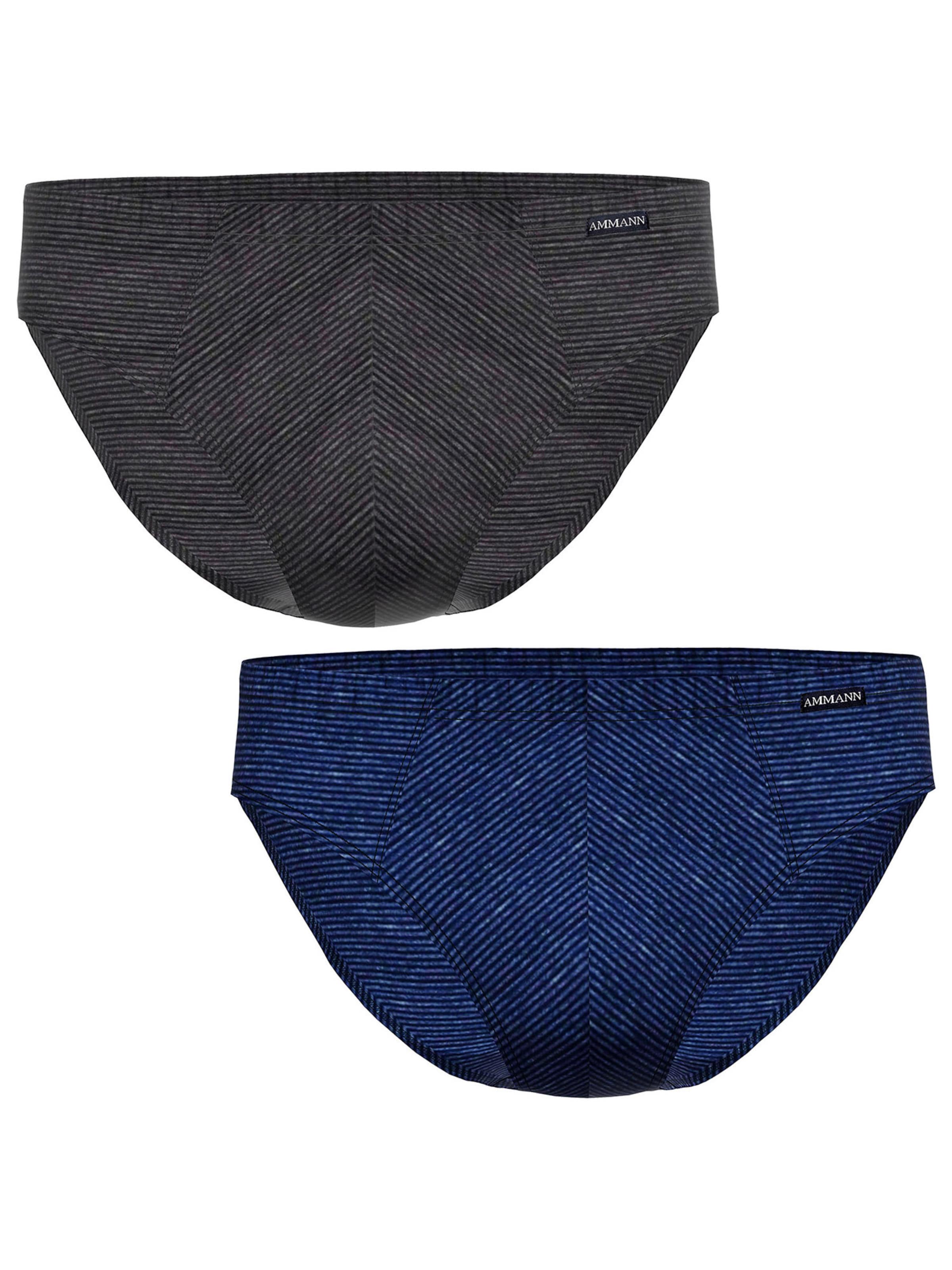 Ammann Slip ' Jeans Single ' in Blue: front