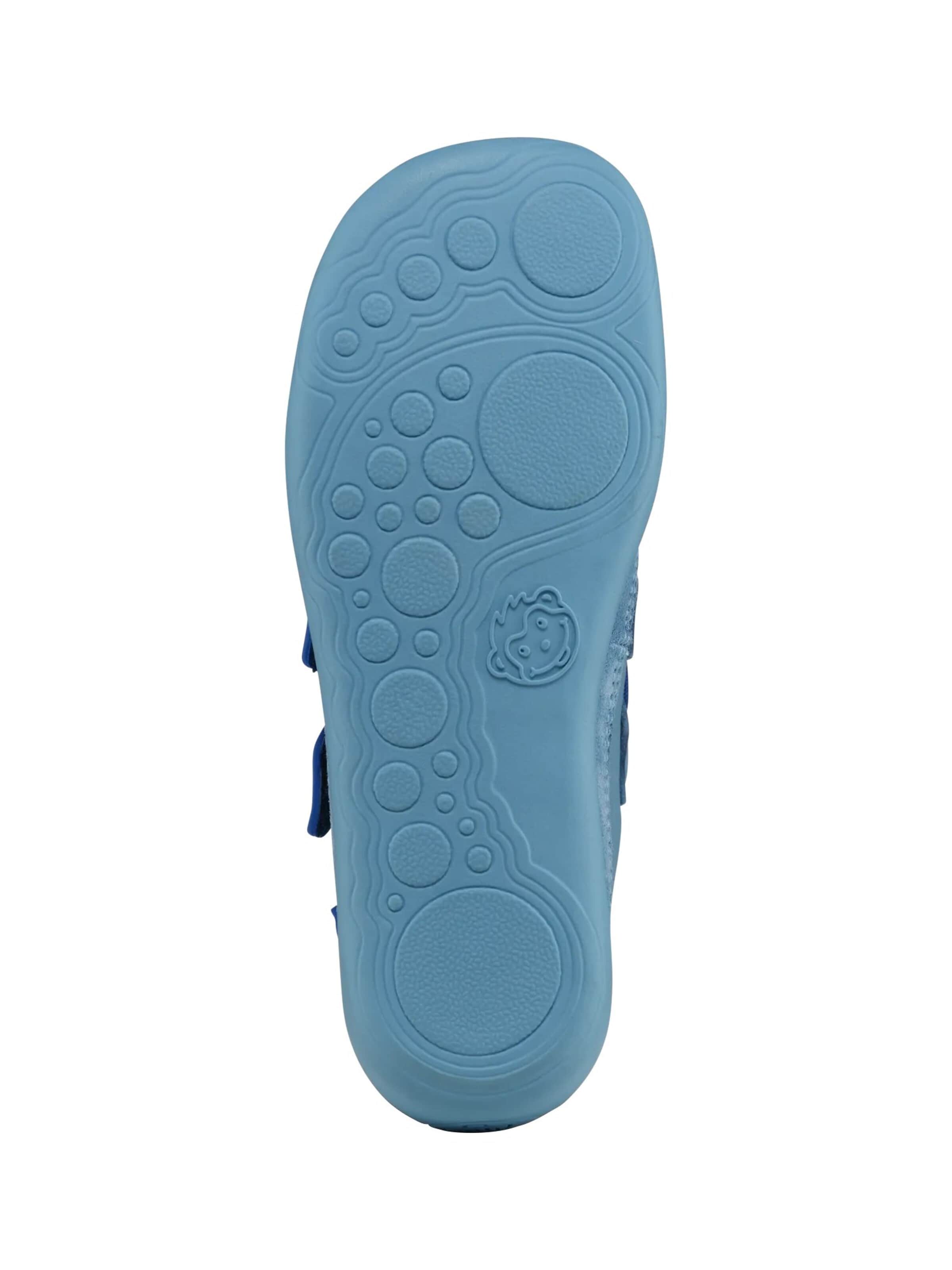 Affenzahn Sneakers 'Sneaker Leder Buddy' in Blue