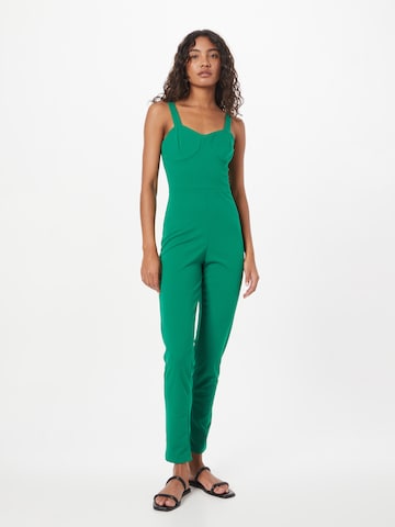 WAL G. Jumpsuit 'ERIN' in Groen: voorkant