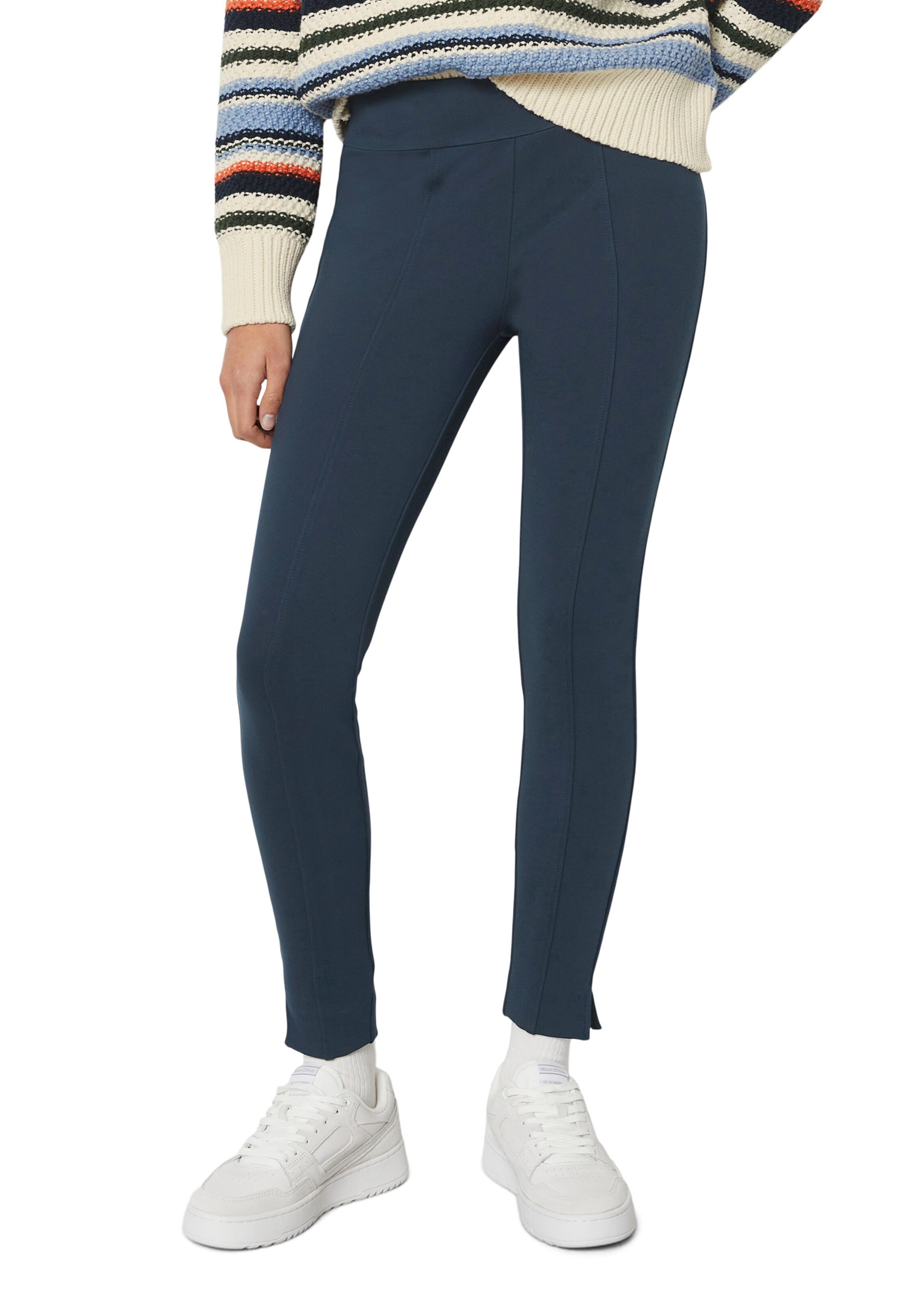 Marc O'Polo DENIM Slim fit Trousers in Blue: front