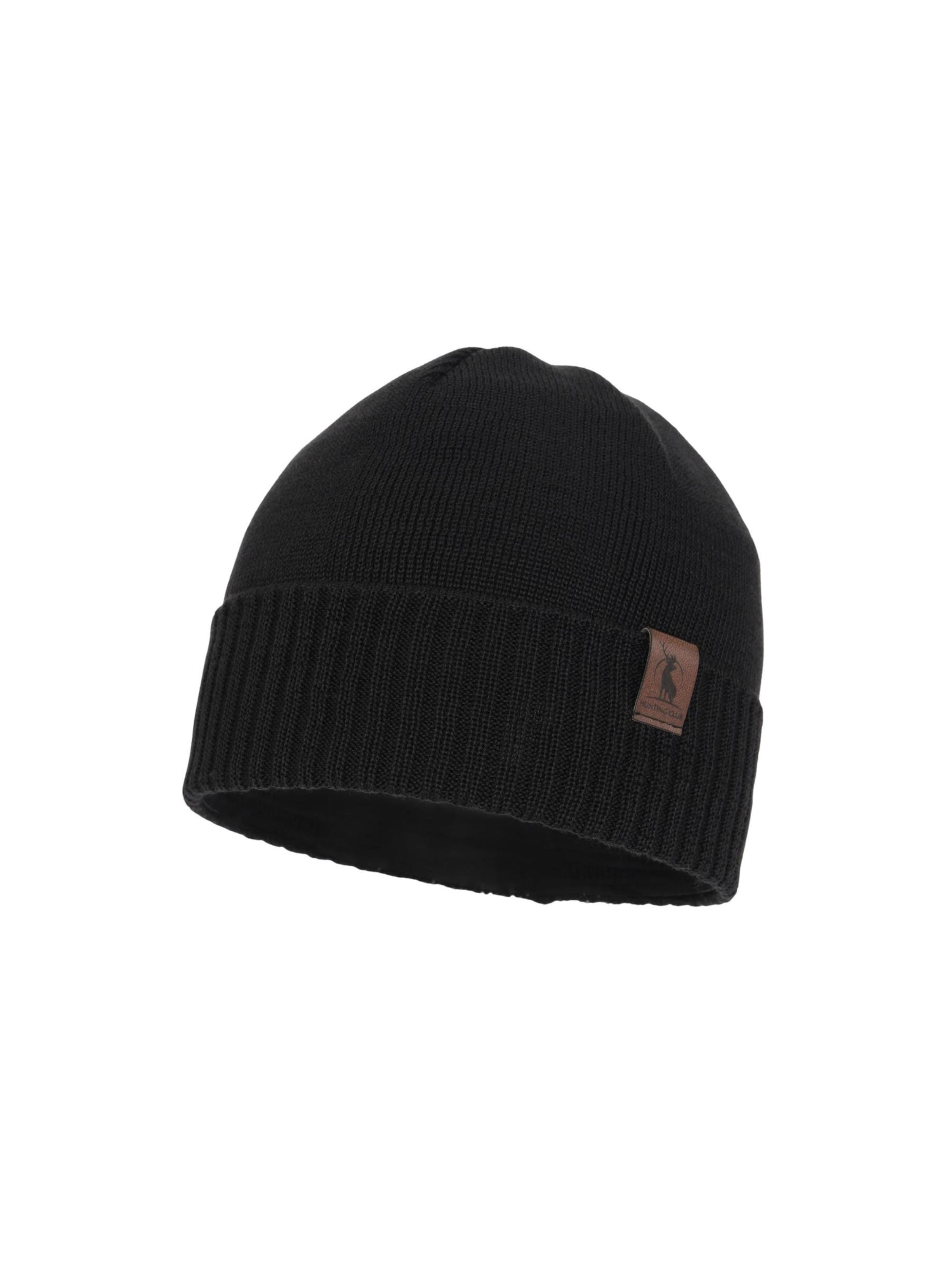 Maxte Mütze‌‌‌‌‌‌‌‌‌ in Schwarz: Vorderseite