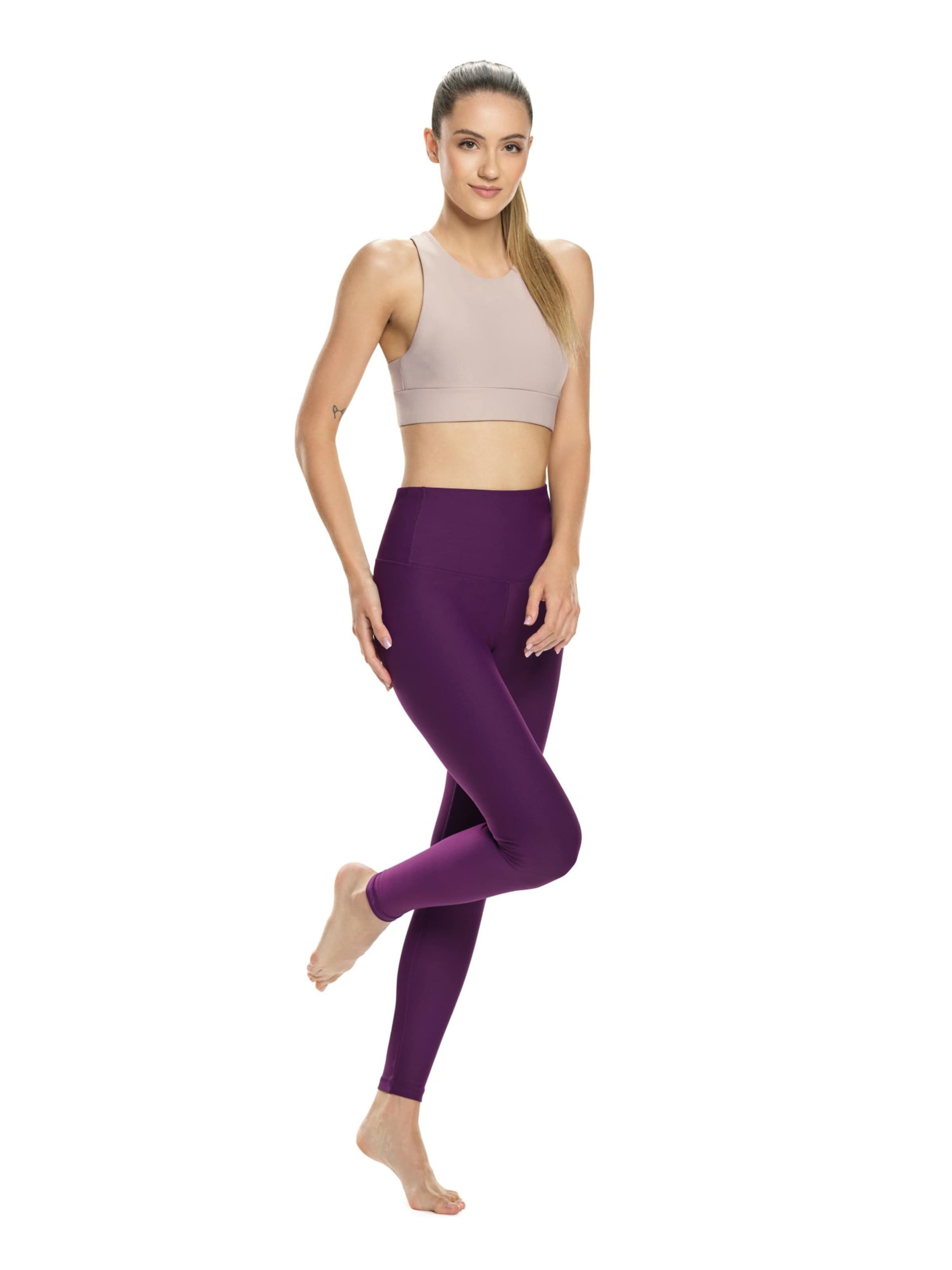 Winshape Skinny Urheiluhousut 'HWL117C' värissä lila