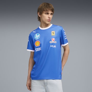 PUMA Performance shirt 'Scuderia Ferrari HP Team Monza' in Blue: front