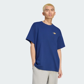 ADIDAS ORIGINALS - Camiseta 'Running Club' en azul: frente
