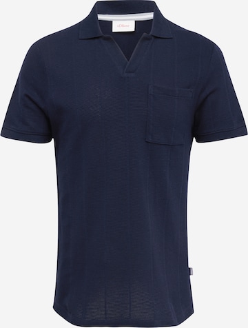 T-Shirt s.Oliver en bleu : devant