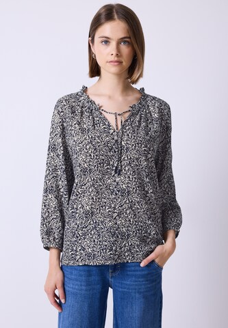 Street One Studio Bluse in Blau: Vorderseite