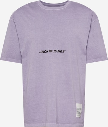 JACK & JONES Shirt 'REMEMBER' in Lila: voorkant