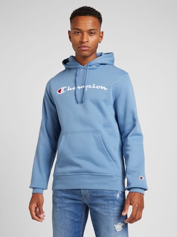 Champion Authentic Athletic Apparel Sweatshirt in Blue: front