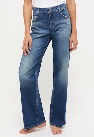 Angels Slimfit Jeans 'Liz' in Blauw: voorkant