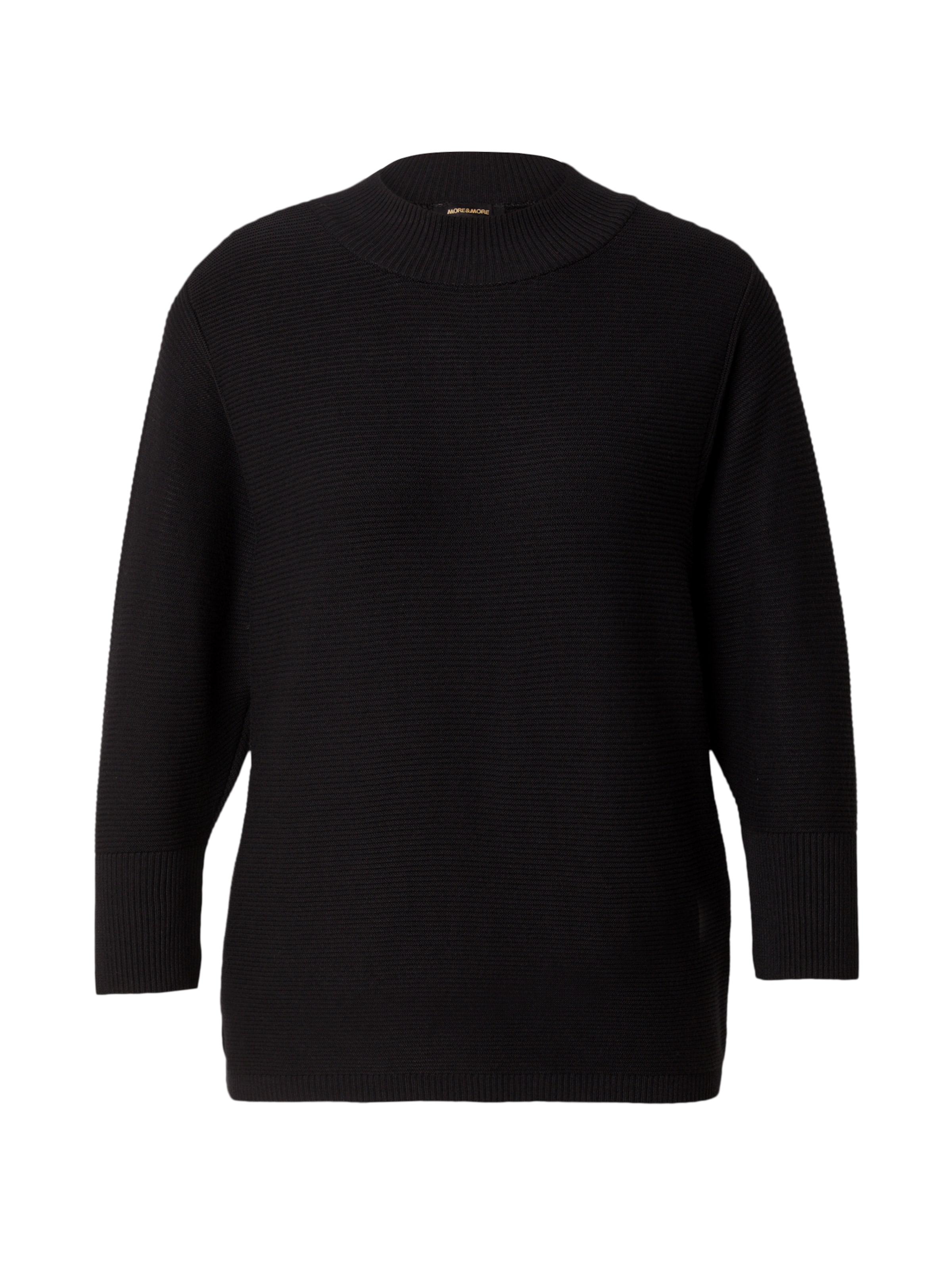 MORE & MORE Πουλόβερ σε μαύρο: μπροστά