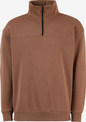 Sweat-shirt Buratti en marron : devant