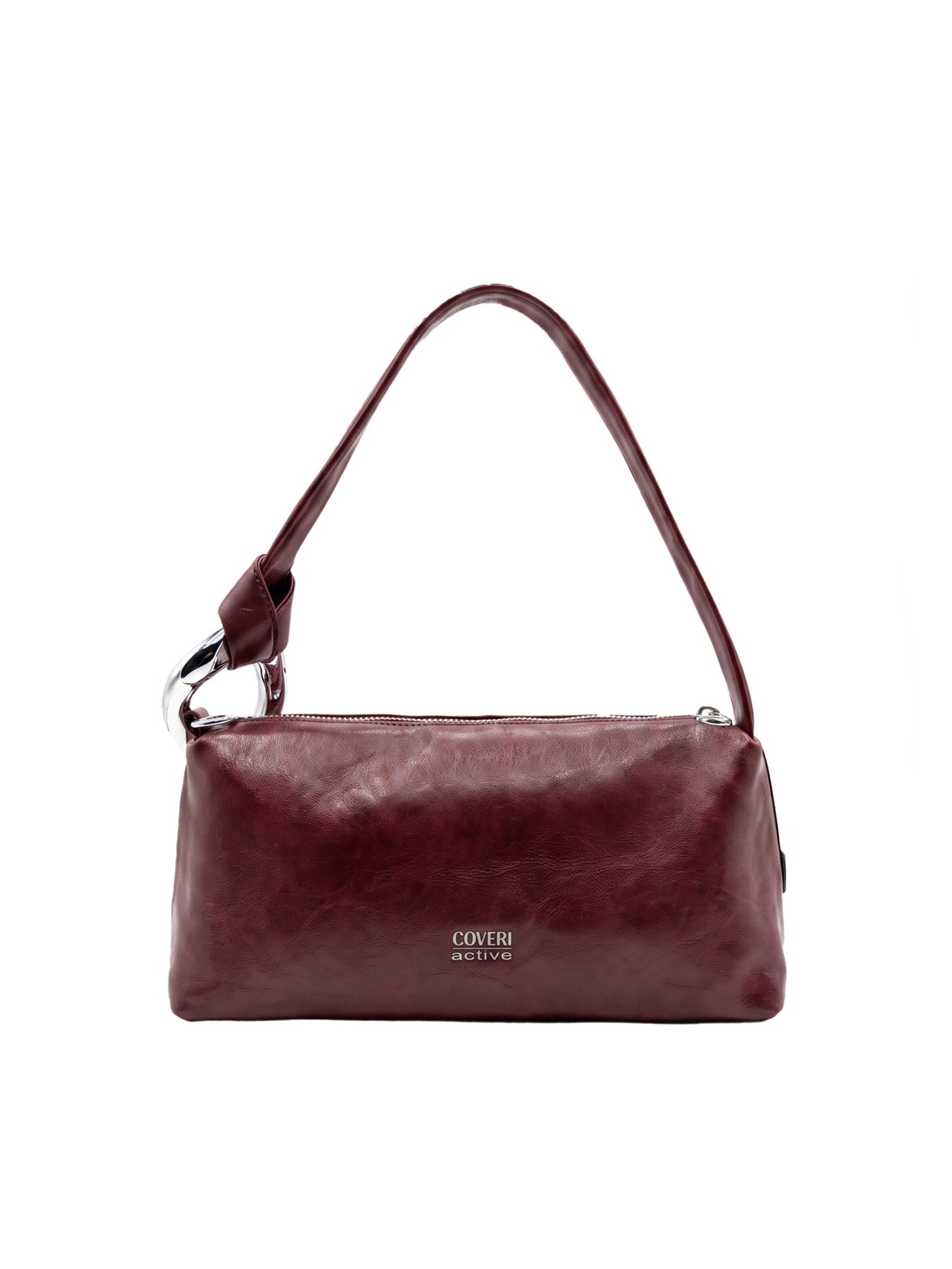 Borsa a spalla di Coveri in rosso: frontale