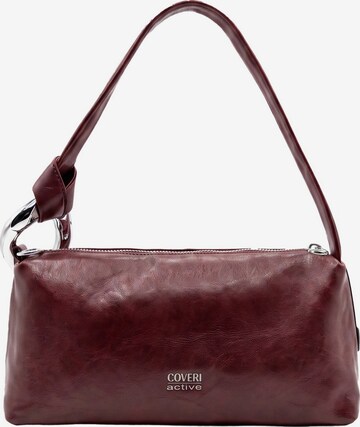 Borsa a spalla di Coveri in rosso: frontale