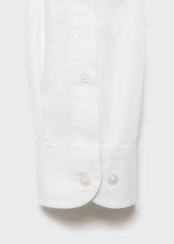 MANGO MAN Regular fit Button Up Shirt 'Cesare' in White
