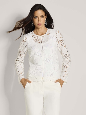 MADELEINE Bluse in Weiß: Vorderseite