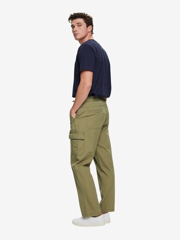 Regular Pantalon cargo ESPRIT en vert