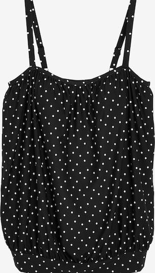 Tankinio viršutinė dalis iš Next, spalva – juoda / balta, Prekių apžvalga