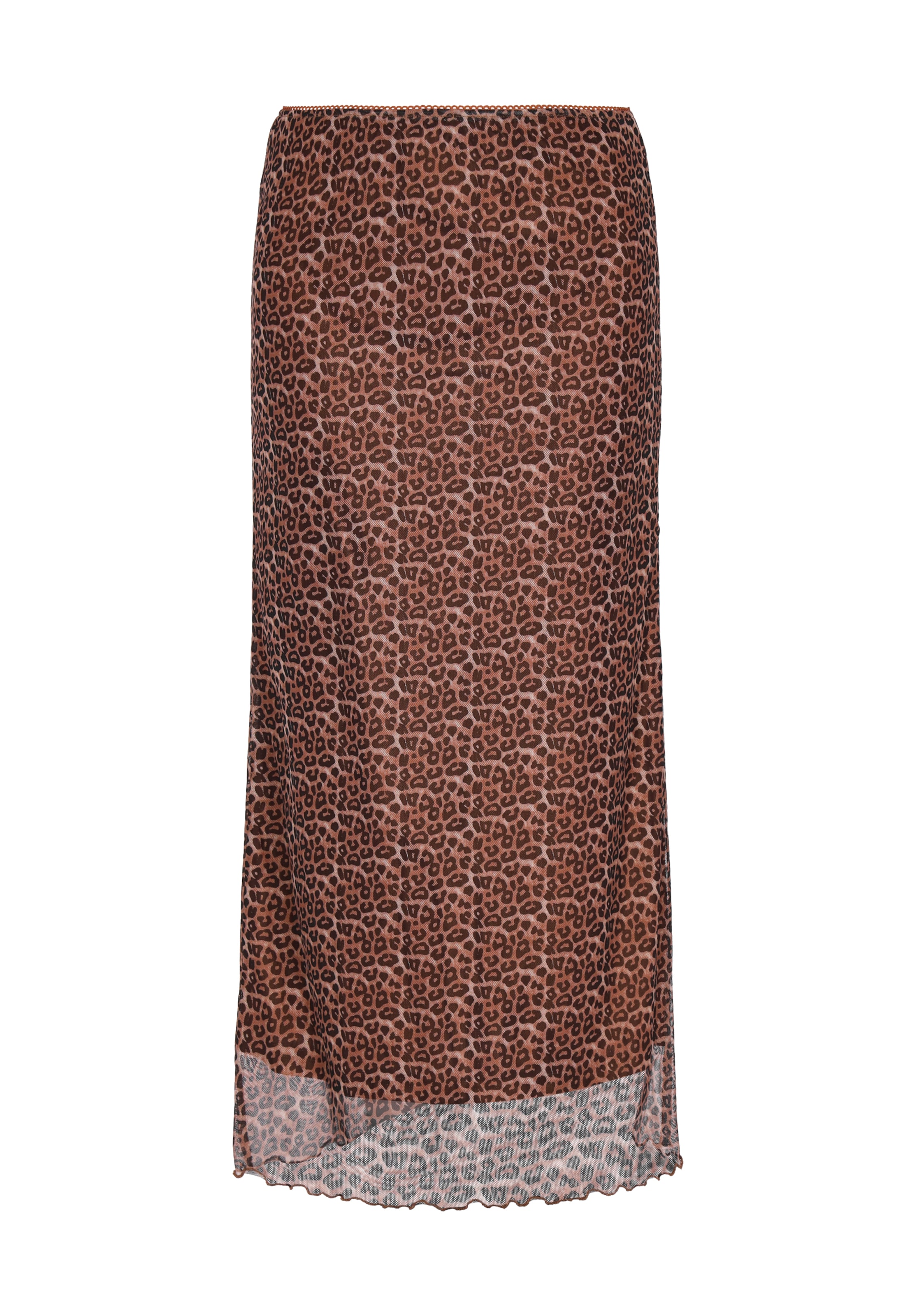 myMo ROCKS - Falda 'Fashion Look' en marrón: frente