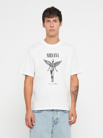 Jack & Jones Premium Shirt 'JPRBLUNIRVANA' in White: front