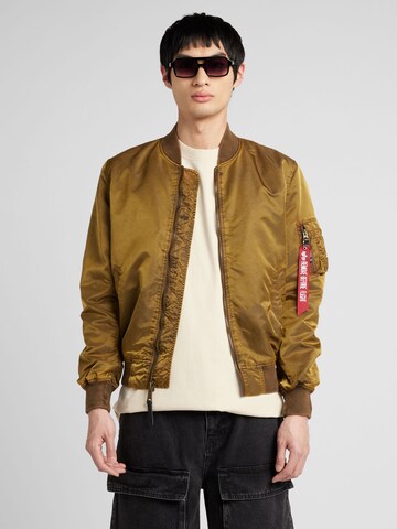 ALPHA INDUSTRIES Φθινοπωρινό και ανοιξιάτικο μπουφάν 'MA-1 VF' σε χρυσό: μπροστά