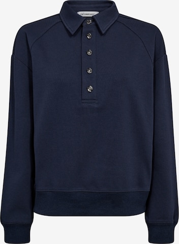 co'couture Collegepaita 'Dengi' värissä sininen: etupuoli