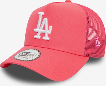 Cappello da baseball 'LEAGUE ESSENTIAL' di NEW ERA in rosa: frontale