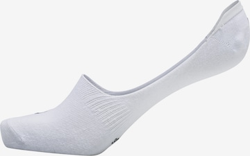 Chaussettes de sport Hummel en blanc : devant