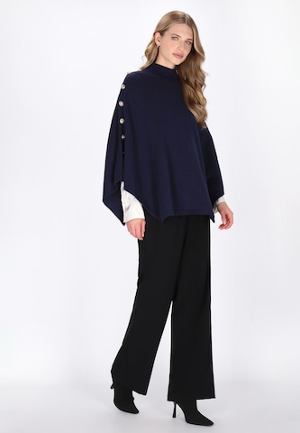 DreiMaster Klassik Cape in Blue