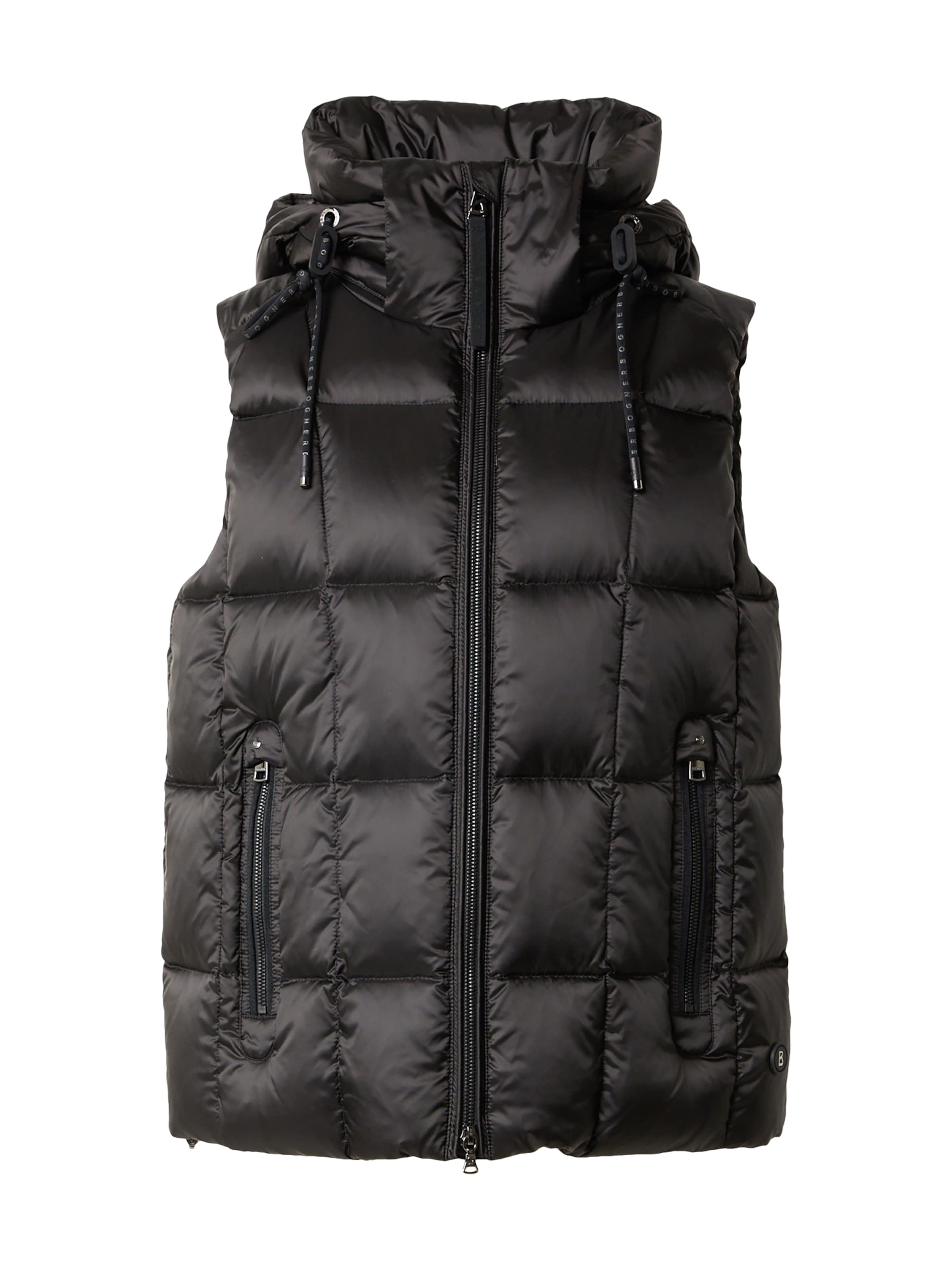 Vestă 'Falka' de la BOGNER pe negru: față