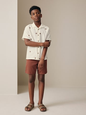 Coupe regular Chemise Next en blanc