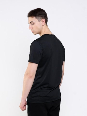 neverover - Camiseta funcional 'Men's Essential T-shirt' en negro