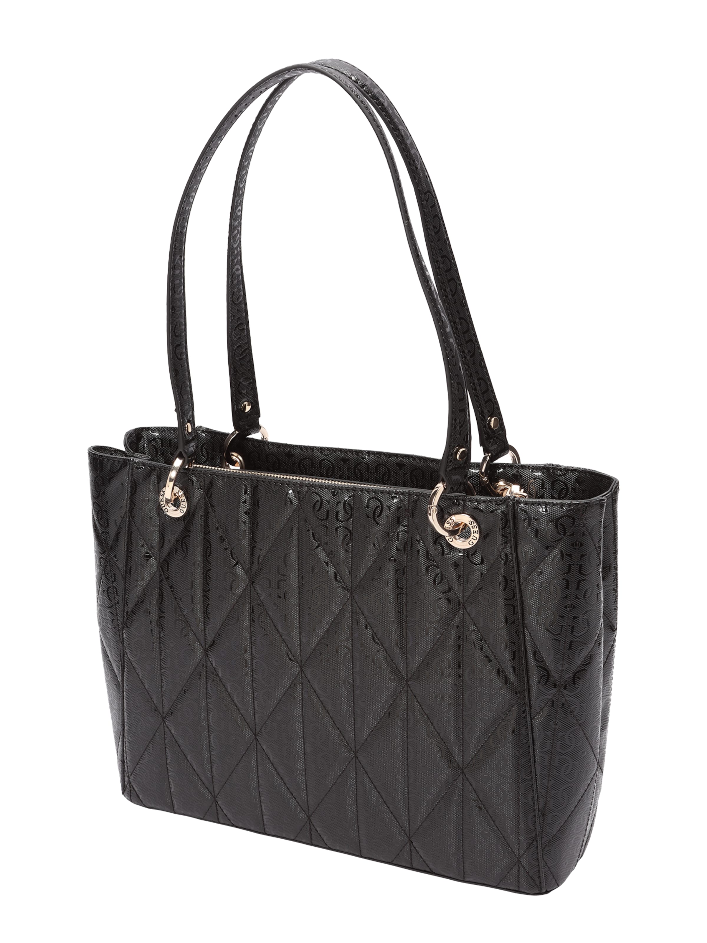 juoda GUESS Pirkinių krepšys 'ALDINA NOEL TOTE'