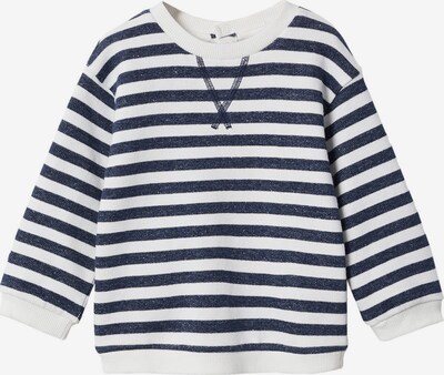 MANGO KIDS Sweater majica 'MONACOS' u mornarsko plava / bijela, Pregled proizvoda