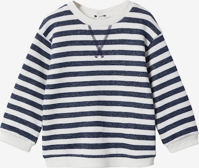 MANGO KIDS Sweatshirt 'MONACOS' i navy / hvid, Produktvisning